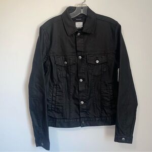 Men’s Ksubi Classic Jacket Kult Wax Black Crossed Ksubi Embroidered on Back